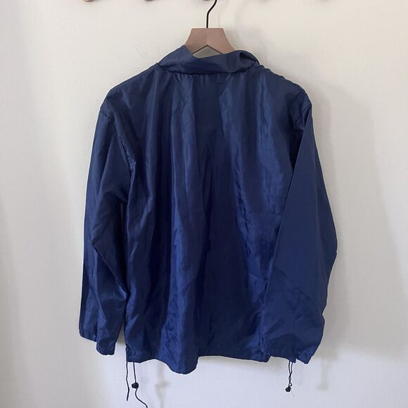 Vintage USA Olympics Windbreaker Jacket Sz Extra Large (XL) Blue Mesh Lining - Picture 5 of 6